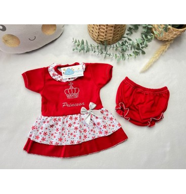 Conjunto Princesa Vermelho  