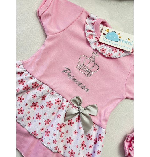 Conjunto Princesa Rosa  