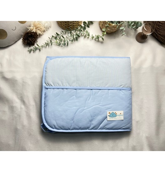 Edredão Ursinho Nuvem Azul