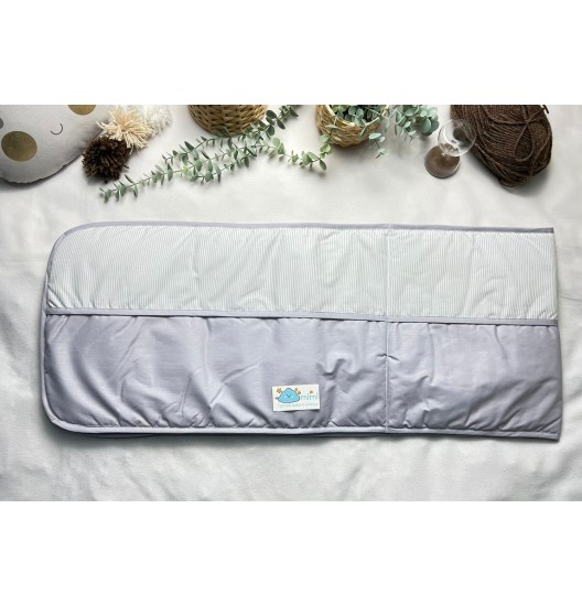 Edredão Ursinho Nuvem Cinza  