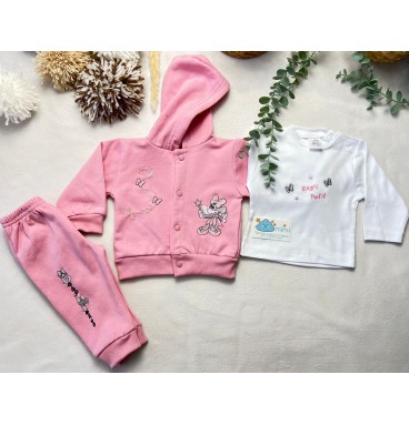 Fato de Treino "Baby Petit" Rosa  