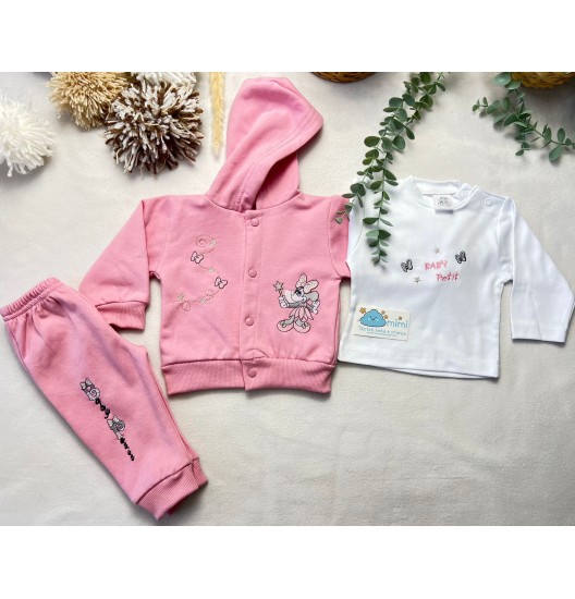 Fato de Treino "Baby Petit" Rosa  