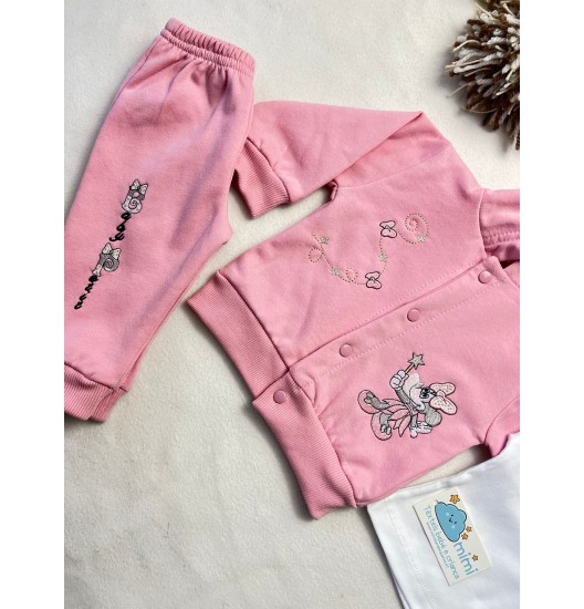 Fato de Treino "Baby Petit" Rosa  