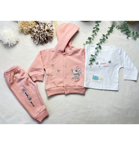 Fato de Treino "Baby Petit" Rosa Velho