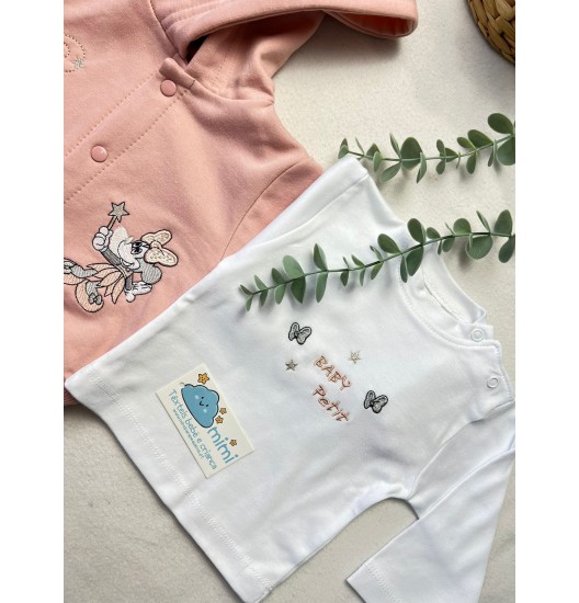 Fato de Treino "Baby Petit" Rosa Velho