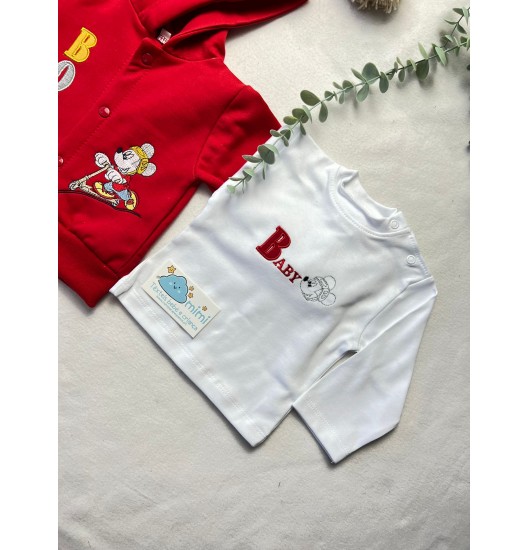 Fato de Treino "Petit Boy" Vermelho