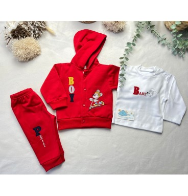 Fato de Treino "Petit Boy" Vermelho