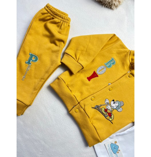 Fato de Treino "Petit Boy" Amarelo