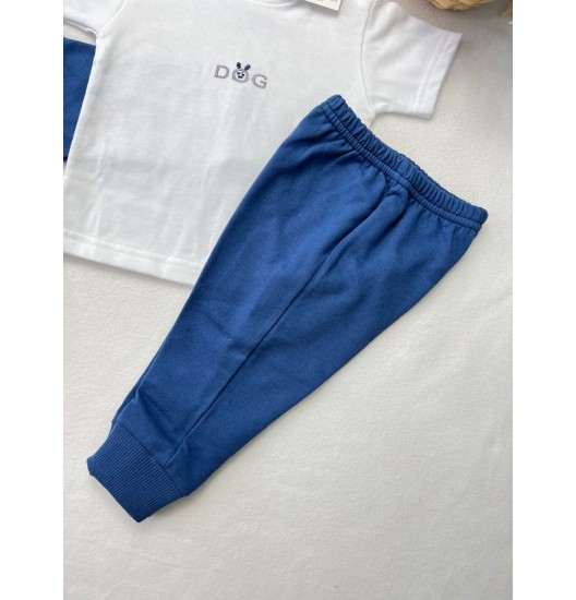 Fato de Treino 3 Peças Cãozinho Azulão 