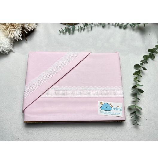 Jogo de Alcofa Renda Larga  