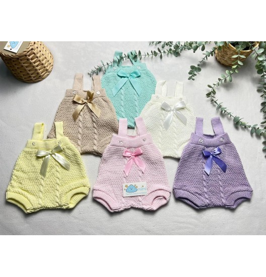 Fofo Alças Laço 1-3 Meses 