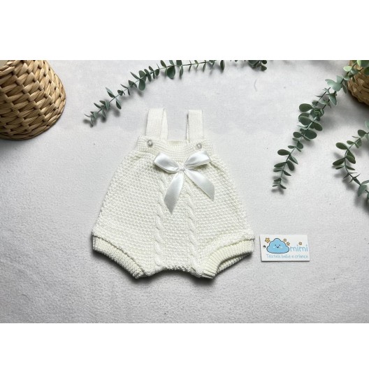 Fofo Alças Laço 1-3 Meses 