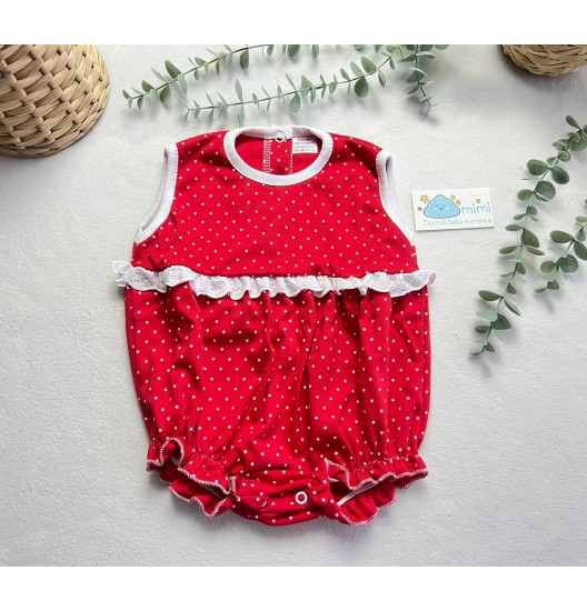 Fofo Pintinhas Vermelho 