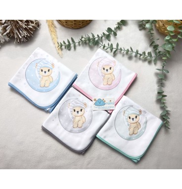 Fralda Ursinho Riscas  