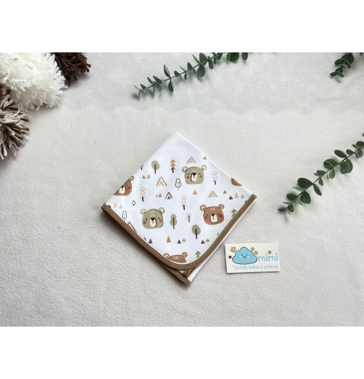 Fralda Várias Carinhas Urso