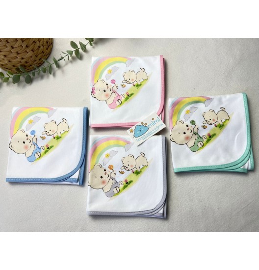 Fralda Ursinhos Arco Íris  