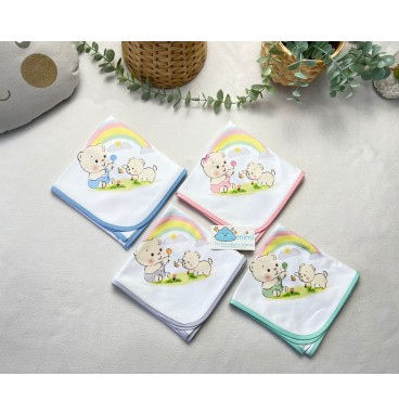 Fralda Ursinhos Arco Íris  