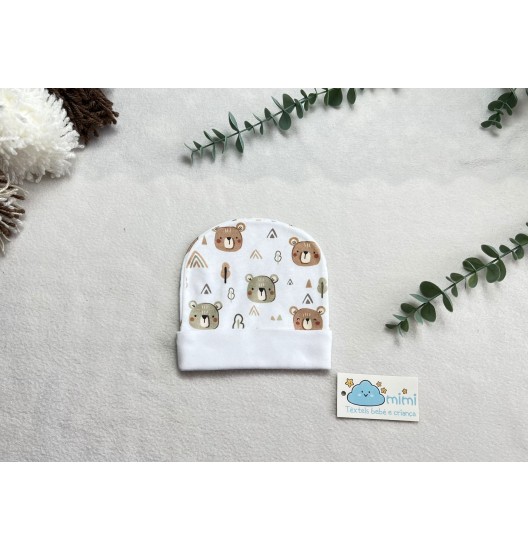 Gorro Carinha Ursinho  