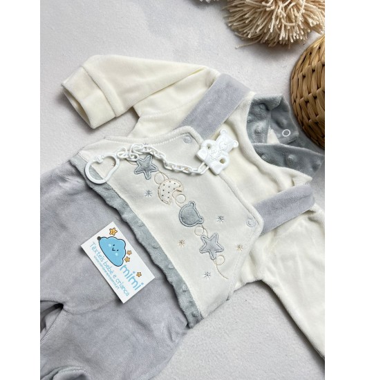 Jardineira Lua Cinza  