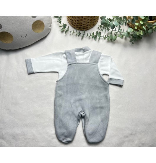 Jardineira Nuvem Cinza 