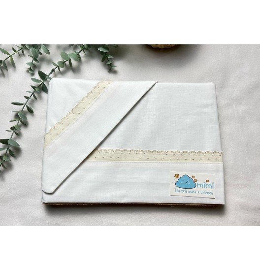 Jogo de Alcofa Renda