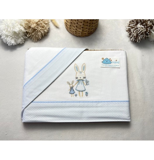 Jogo de Cama Flanela 2 Bonecas  