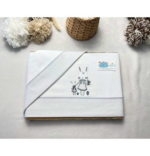 Jogo de Cama Flanela 2 Bonecas  