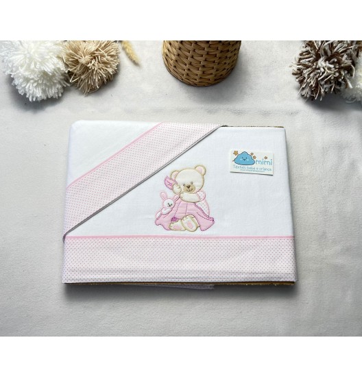 Jogo de Cama Flanela Doudou  