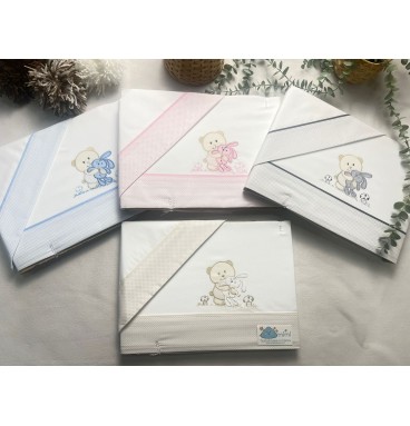 Jogo de Cama Algodão Cogumelos  