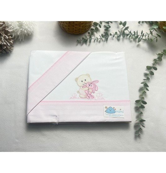 Jogo de Cama Algodão Cogumelos  