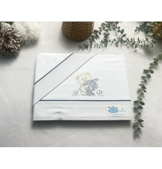 Jogo de Cama Algodão Cogumelos  