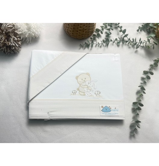 Jogo de Cama Algodão Cogumelos  