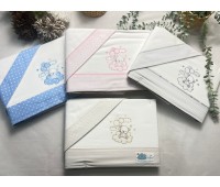 Jogo de Cama Flanela Balões 