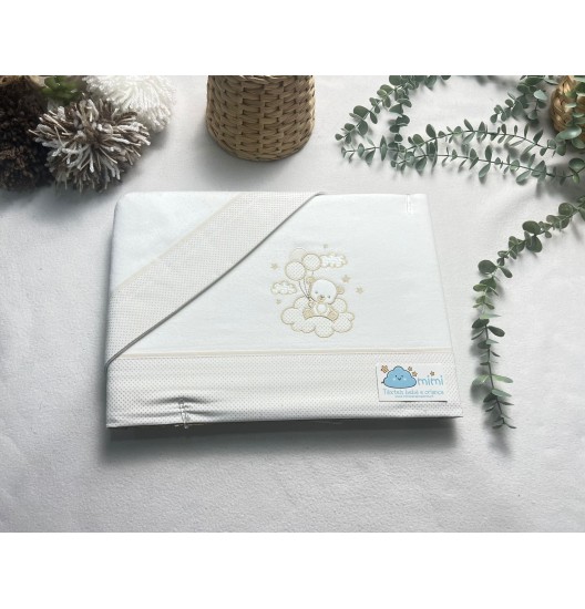 Jogo de Cama Flanela Balões 