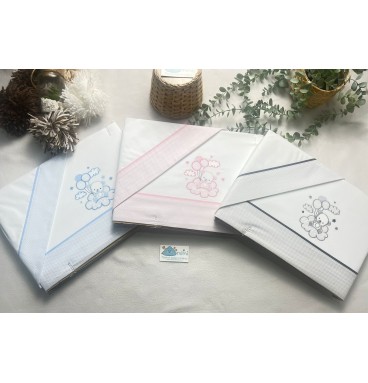 Jogo de Cama Algodão Balões