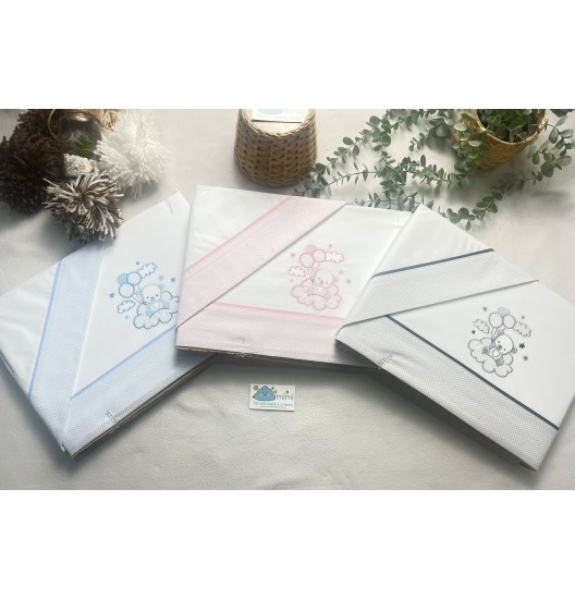 Jogo de Cama Algodão Balões