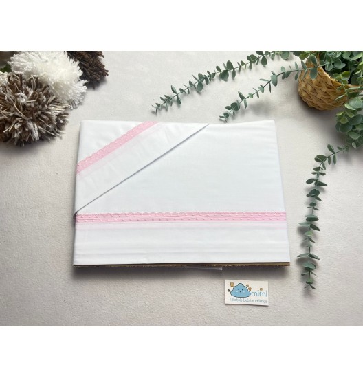 Jogo de Cama Algodão Fita 