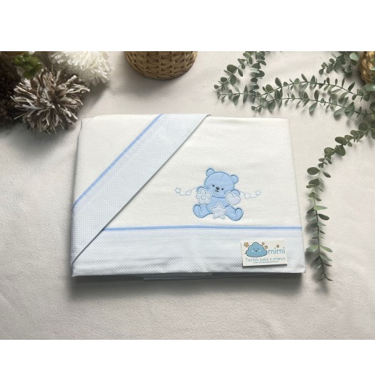 Jogo de Cama Flanela Formas