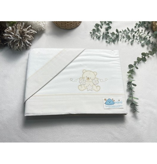 Jogo de Cama Flanela Formas