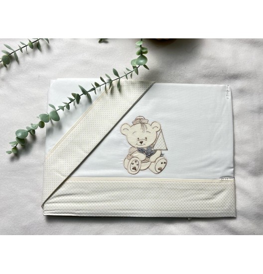 Jogo de Cama Algodão Marinheiro