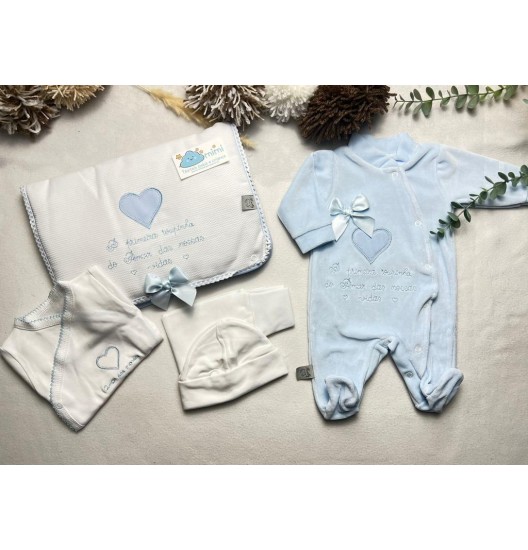 Kit 1ª Roupinha Amor das Nossas Vidas