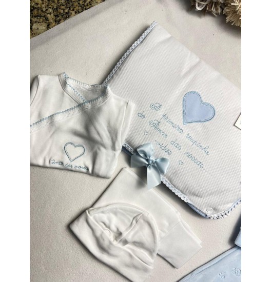 Kit 1ª Roupinha Amor das Nossas Vidas