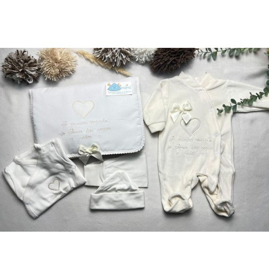 Kit 1ª Roupinha Amor das Nossas Vidas