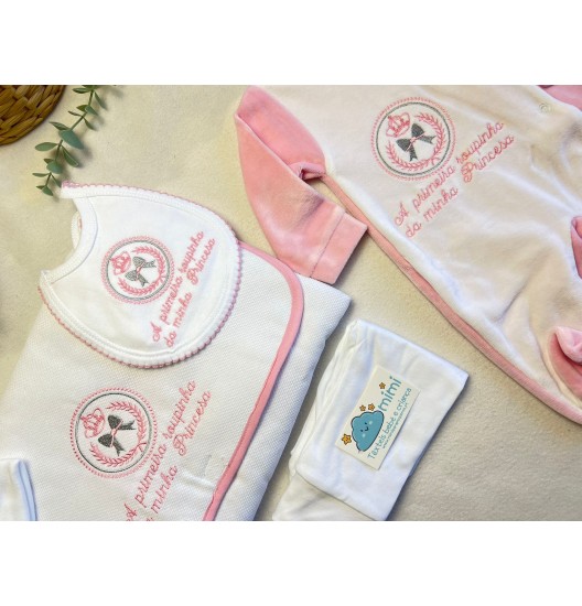 Kit 1ª Roupinha Princesa