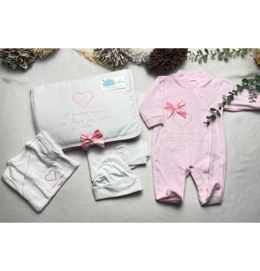Kit 1ª Roupinha Amor das Nossas Vidas