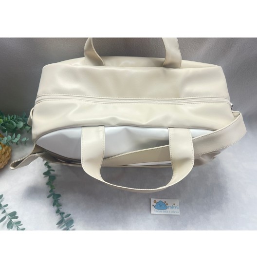 Mala Maternidade em Pele Pérola 