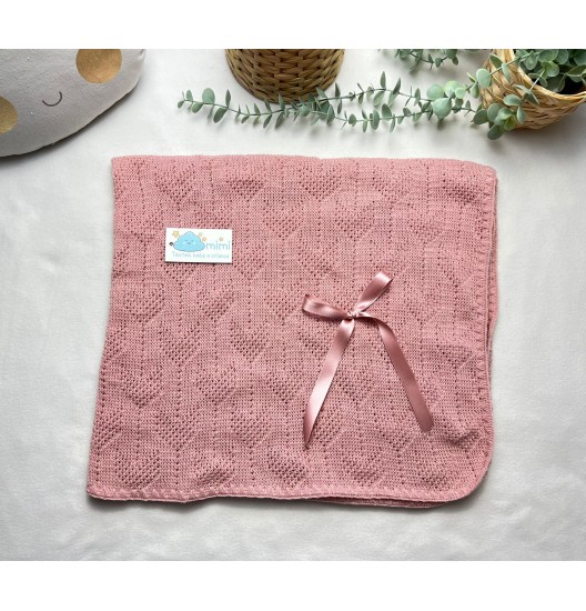 Manta Laço Trabalhada 