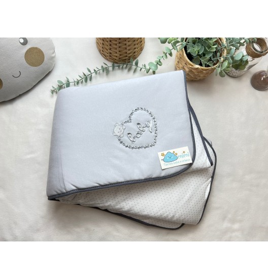 Manta Baby Cinza