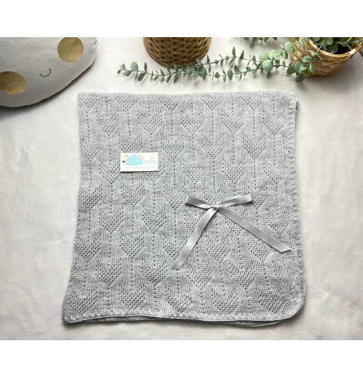 Manta Laço Trabalhada 