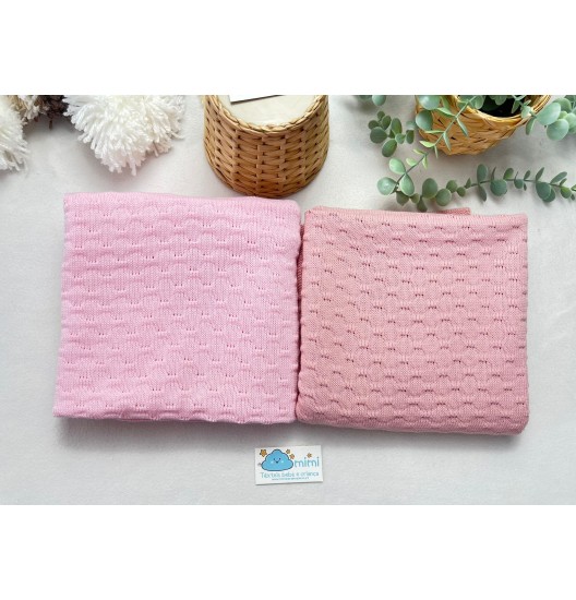 Manta Trabalhado em Trança  